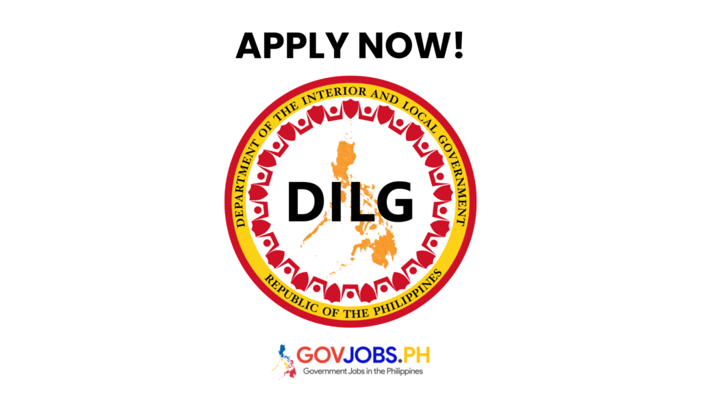 Department of the Interior and Local Government DILG csc careers govjobs.ph gov government jobs ph csc job portal hiring philippines vacancies online application