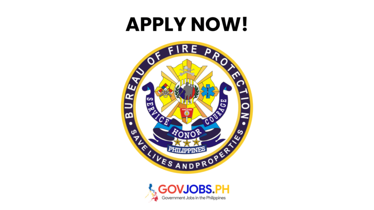 Bureau of Fire Protection - GOVJOBS.PH