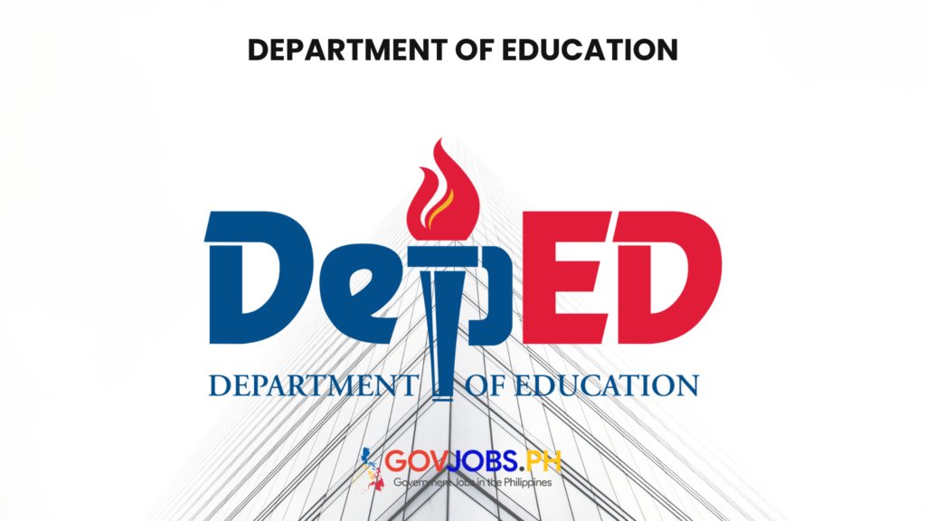 DepEd Department of Education csc careers govjobs.ph gov government jobs ph csc job portal hiring philippines vacancies online application