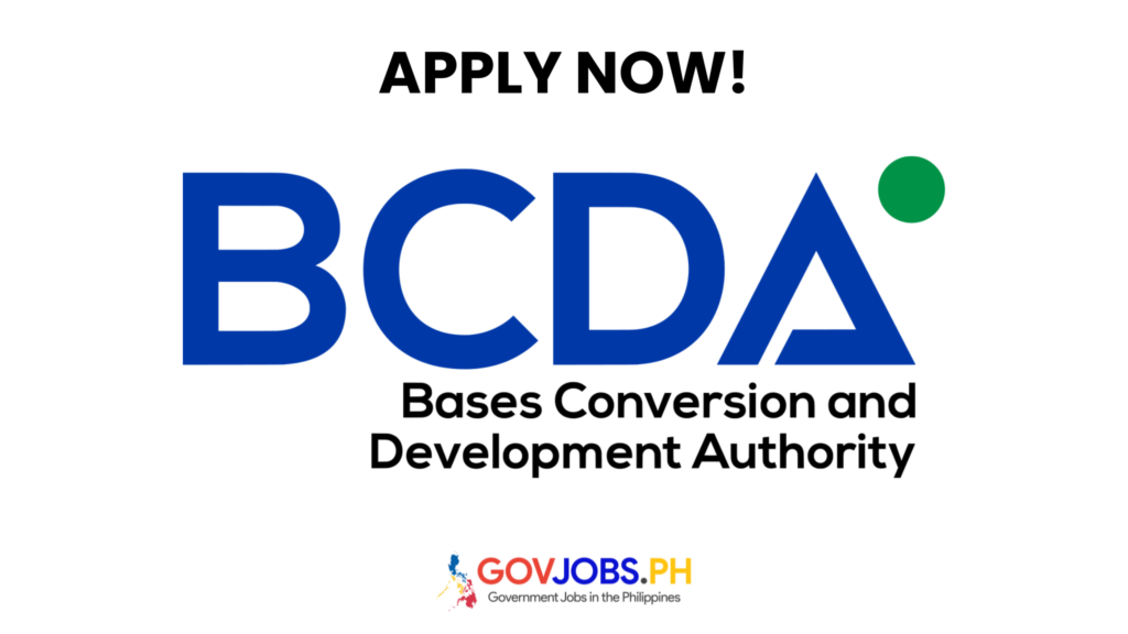 Bases Conversion and Development Authority BCDA Institutecsc careers govjobs.ph gov government jobs ph csc job portal hiring philippines vacancies online application