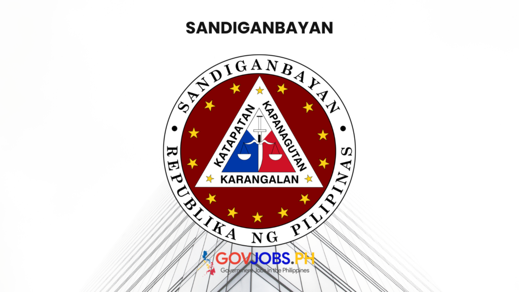 Sandiganbayancsc careers govjobs.ph gov government jobs ph csc job portal hiring philippines vacancies online application
